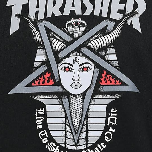 Thrasher Goddess Crew Neck Sweatshirt - Picture 2 of 2